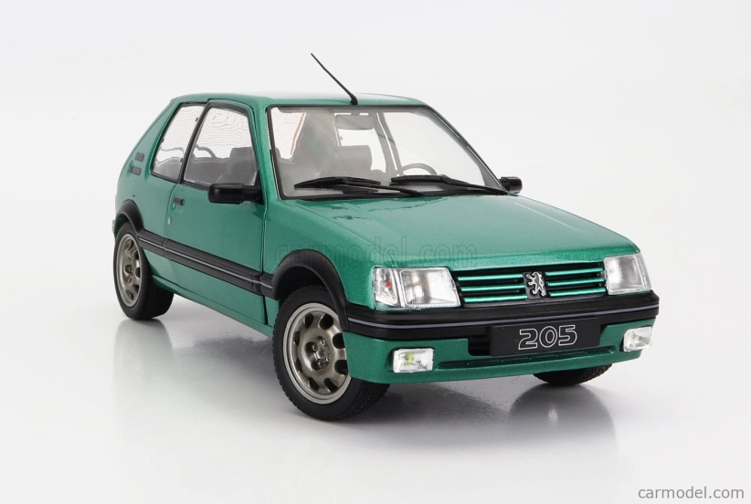 Solido Peugeot 205 1.9 Gti Griffe 1990 1:18 Green Met