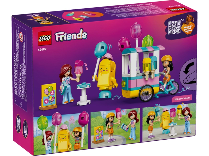 LEGO Friends - Stánok so zmrzlinou a balóniky