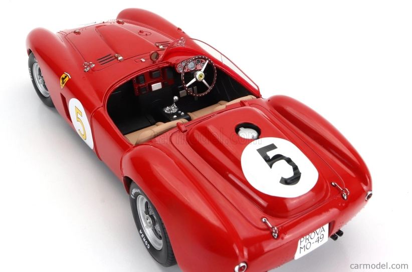 Kk-scale Ferrari 375 Plus 5.0l V12 Spider Team Scuderia Ferrari N 5 24h Le Mans 1954 Louis Rosier - Robert Manzon 1:18 Red