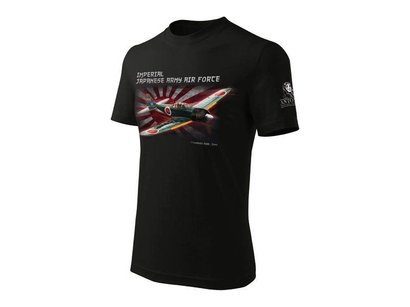 Antonio pánské tričko Mitsubishi A6M Zero En XL