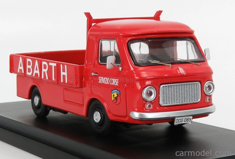 Rio-models Fiat 241 Abarth Servizio Corse 1970 1:43 Red