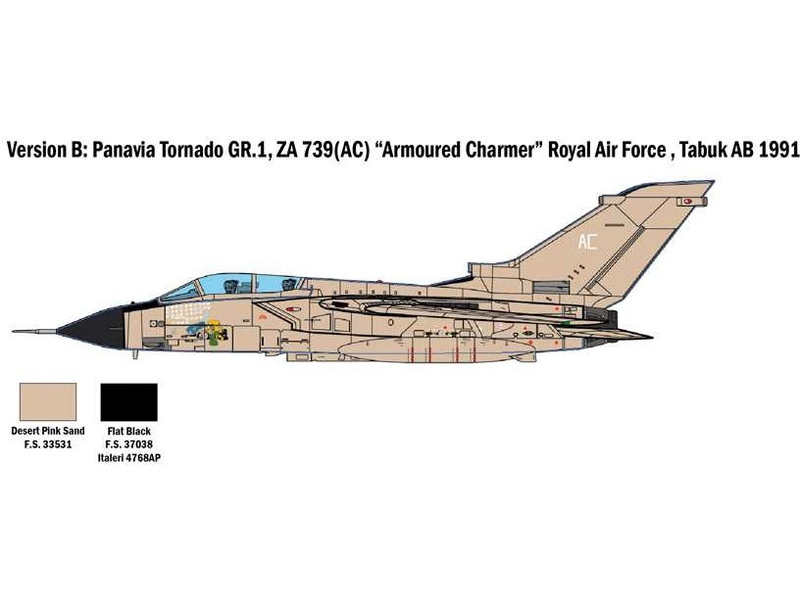 Italeri Panavia Tornado GR.1/IDS - Válka v Zálivu (1:48)