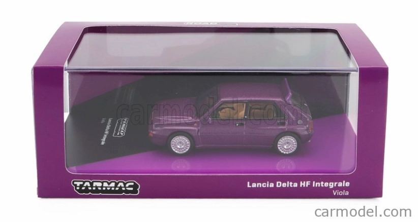 Tarmac Lancia Delta Hf Integrale 1992 1:64 Purple