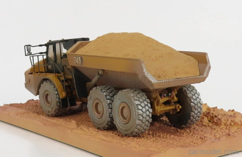 Dm-models Caterpillar Cat745 Kloubový dumper 1:50, žlutá
