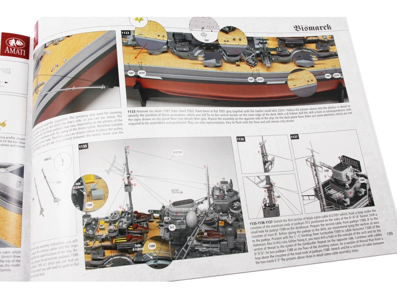 AMATI Bismark 1939 1:200 kit