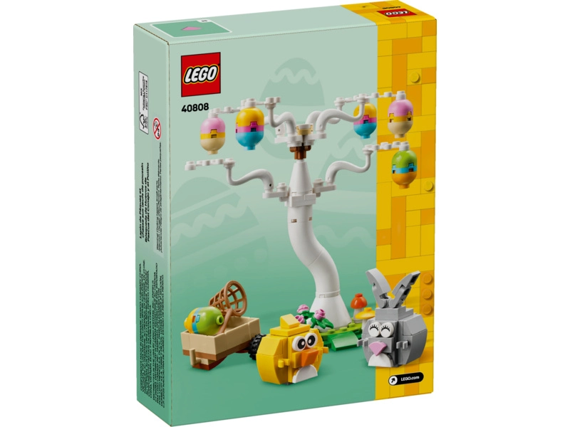 LEGO Iconic - Velikonoční zajíček, kuřátko a sběr vajíček