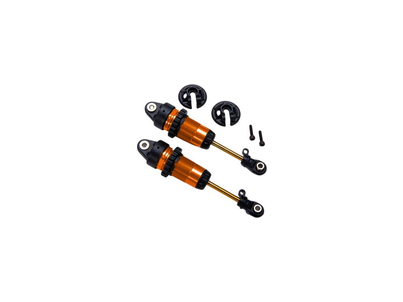 Traxxas tlumič GTR long oranžový PTFE TiN (2)