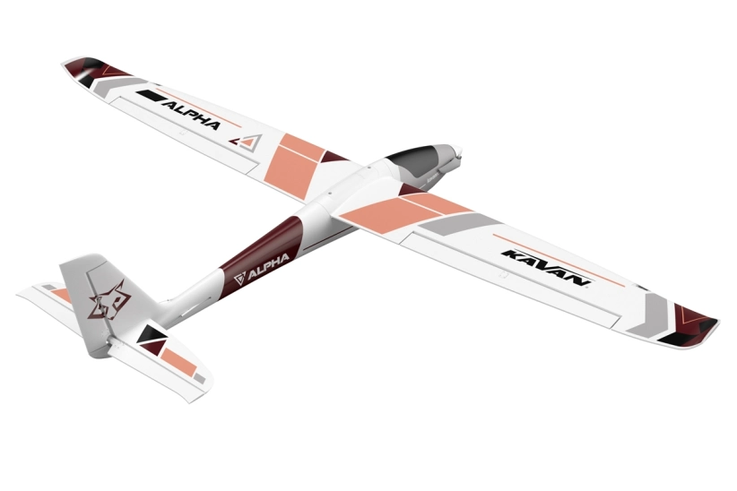 RC lietadlo Alpha 1500 V2 ARF, červené