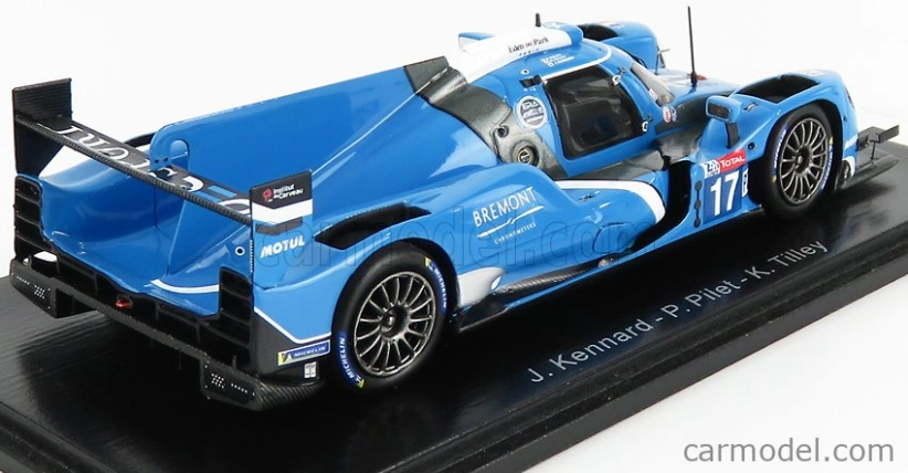 Spark-model Oreca 07 Gibson Team Idec Sport Racing N 17 15th 24h Le Mans 2020 J.kennard - P.pillet - K.tilley 1:43 Blue