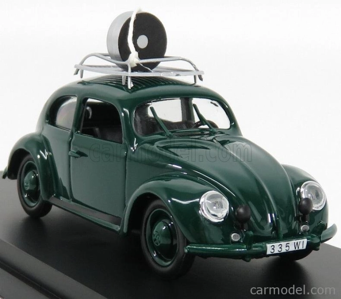 Rio-models Volkswagen Beetle Maggiolino Wiesbaden Police Speed Control 1957 1:43 čierna