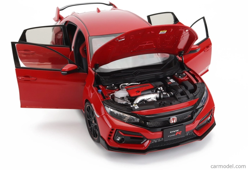 Autoart Honda Civic Type R (fk8) 2021 1:18 červená