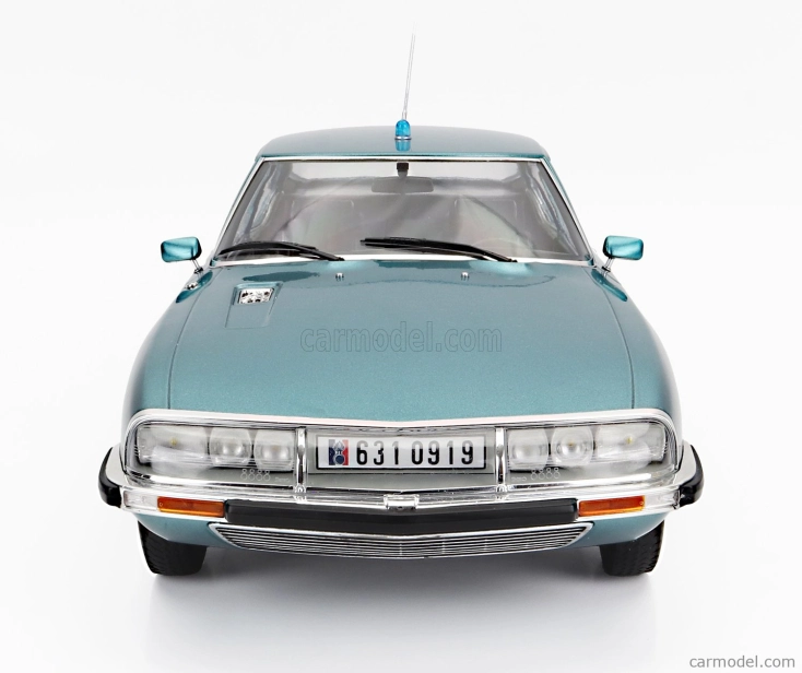 Norev Citroen Sm Maserati Gendarmerie 1973 1:12 Svetlomodrá