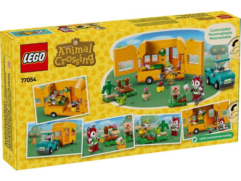 LEGO Animal Crossing - Leif, karavan a záhradníctvo
