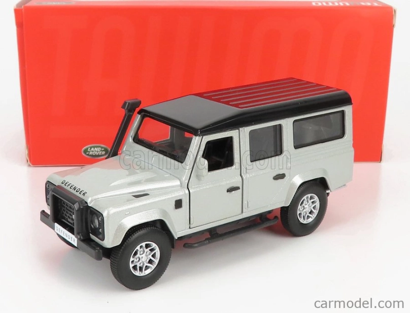 Tayumo Land rover Land Defender 110 Station Wagon 1995 1:36 Strieborná čierna