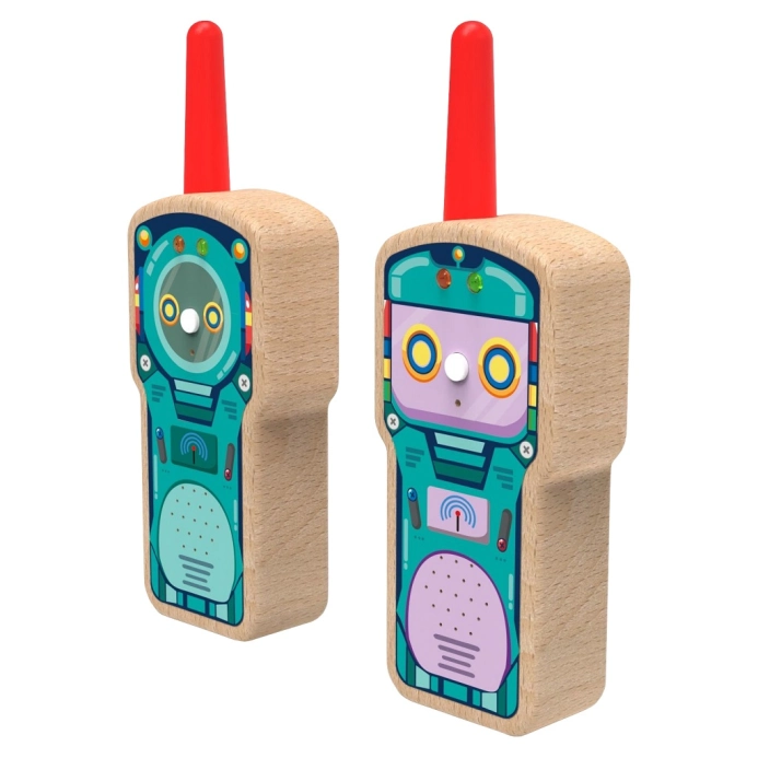2Kids Toys Dřevěné dětské vysílačky Robot