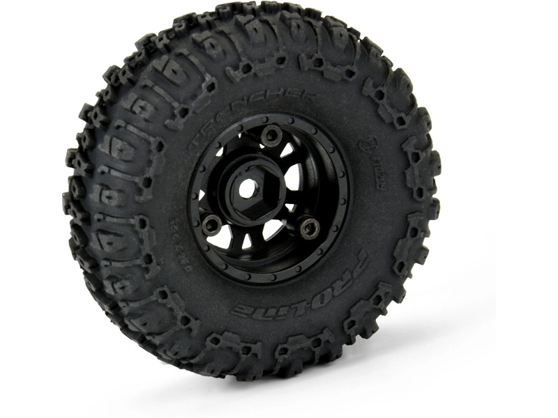 Pro-Line kolo 1.0" Trencher, disk H7 černý Impulse (4): SCX24