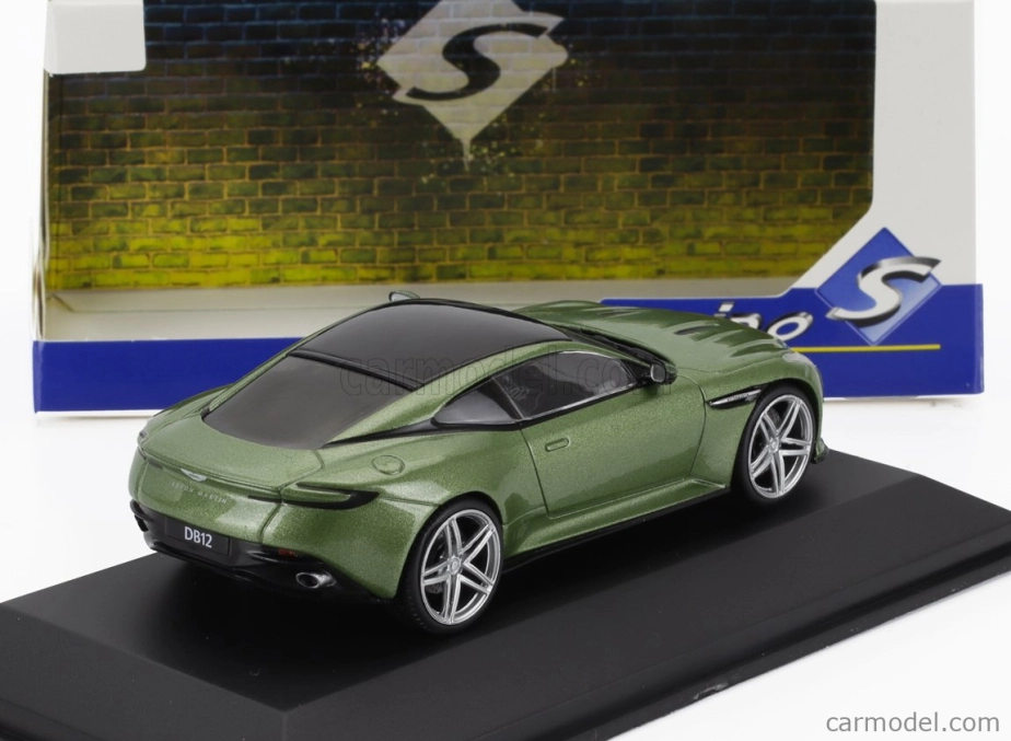 Solido Aston martin Db12 4.0l V8 Coupe 2023 1:43 Zelená