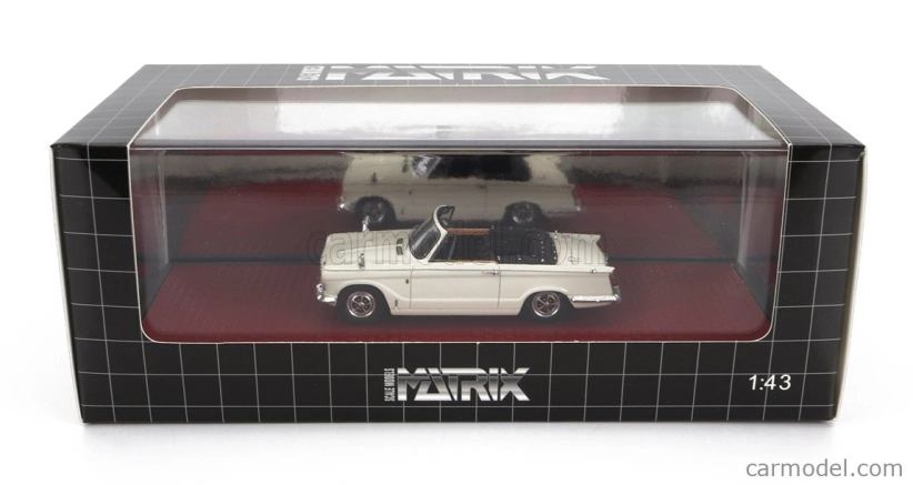 Matrix scale models Triumph Vitesse Dhc 1968 1:43 Bílá