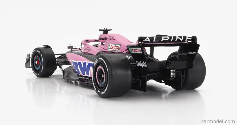 Solido Renault F1 A523 Team Bwt Alpine Press Launch Livery N 10 Pierre Gasly - N 31 Esteban Ocon 2023 1:18 Ružová čierna modrá