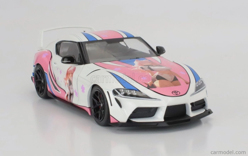 Solido Toyota Supra Gr Itasha 2024 1:18 Bílá Růžová