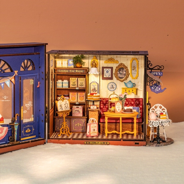 RoboTime Miniatura domečku Čajovna pro chvíle pohody