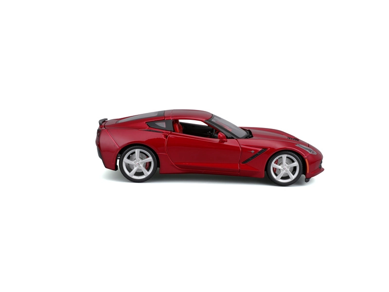 Maisto Corvette Stingray 2014 1:18 červená metalíza