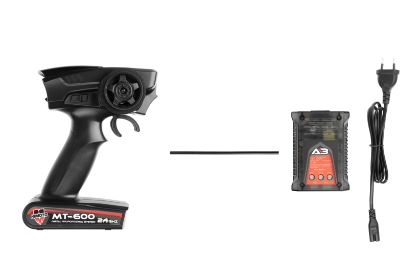 HiMOTO 1:18 Desert Buggy BARREN Brushless 2,4 GHz RTR súprava, červená