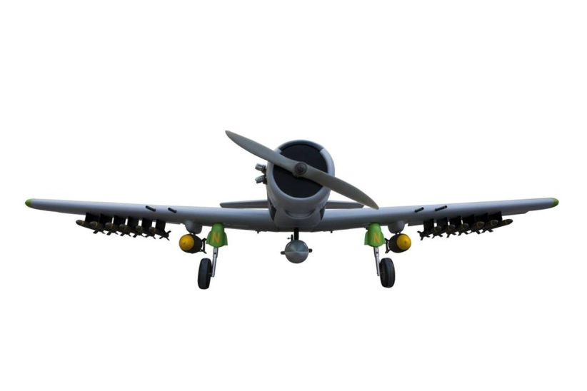 Skyraider Warbird 1,6 m (zaťahovací podvozok) Tiger