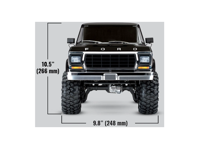 RC auto Traxxas TRX-4 Ford Bronco 1:10 TQi RTR, Sunset