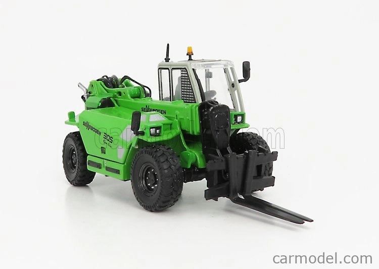 Ros-model Sennebogen 305 Multihandler Telescopic Tractor 1:50 Zelené Stříbro