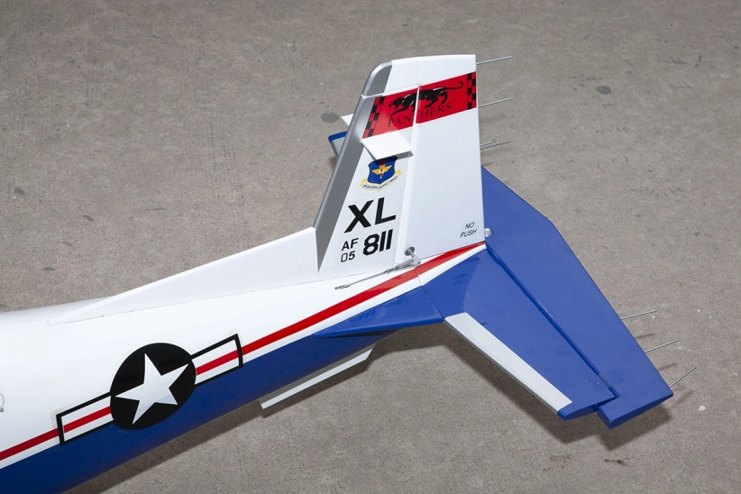 T-6A Texan II 1,6 m (zaťahovací podvozok) modrá/biela