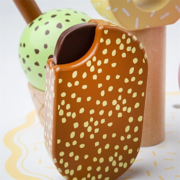 Bigjigs Toys Drevený stojan so sladkosťami - poškodený obal