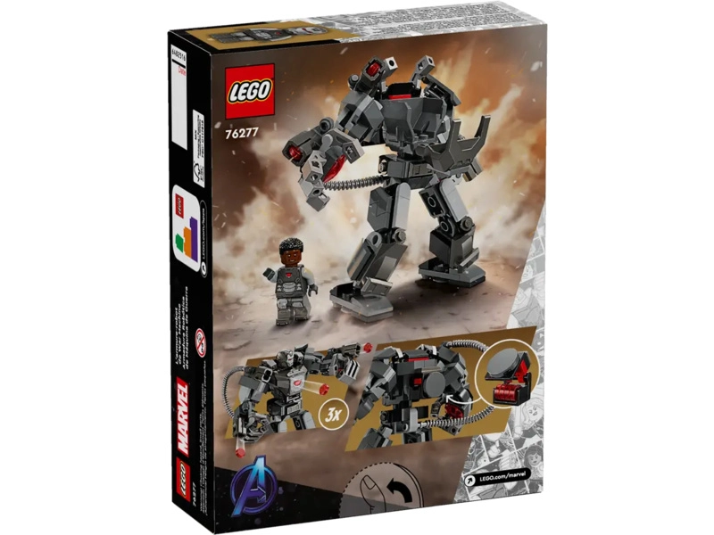 LEGO Marvel - War Machine v robotickom brnení