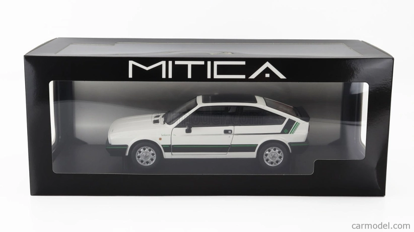 Mitica-diecast Alfa romeo Alfa Romeo Sprint 1.5 Quadrifoglio Verde Balocco 1984 1:18 Bianco Capodimonte - Bílá
