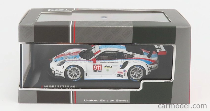 Ixo-models Porsche 911 991 Rsr Porsche Gt Team N 911 1:43, bílá