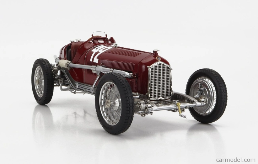 Cmc Alfa romeo F1 P3 N 42 Winner Marseille Gp 1933 Chiron 1:18 červená