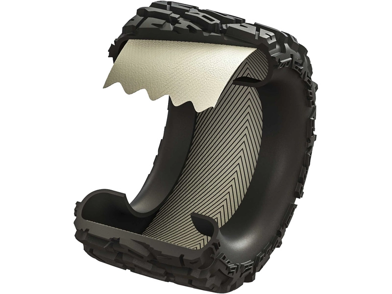 Kolesá Pro-Line 2,8", pneumatiky Trencher HP Belted, čierny disk Raid H12 (2)