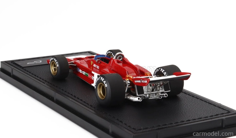 Gp-replika Ferrari F1 312b3 N 3 Monaco Gp Montecarlo 1973 Jacky Ickx 1:43 Červená