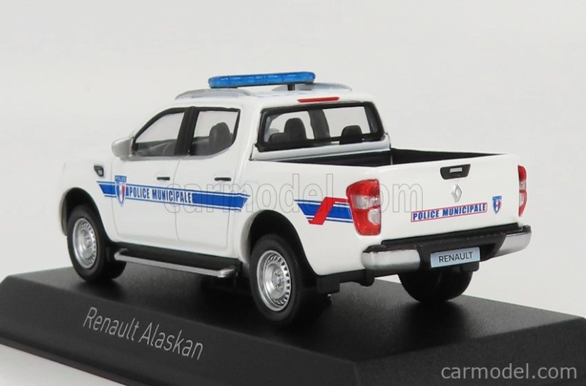 Norev Renault Alaskan Pick-up Police Municipale 2018 1:43 Biela