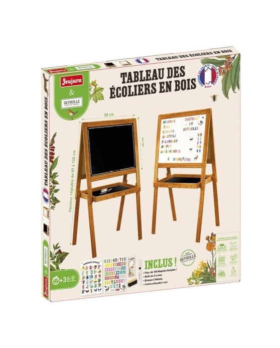 Jeujura Drevená multifunkčná tabuľa 58 × 45 cm Deyrolle