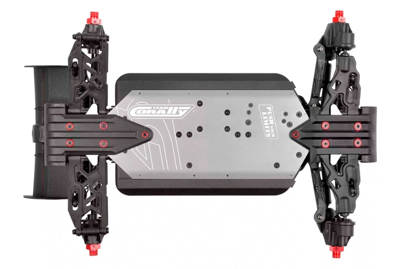 RC auto PUNISHER-4 Monster Truck 4WD 3-4S RTR, zelená