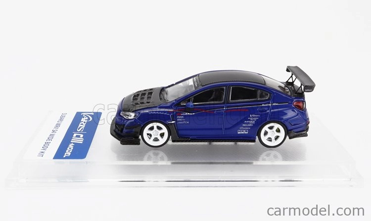 Cm-models Subaru Varis Wrx Sti S4 2019 1:64 Blue Carbon