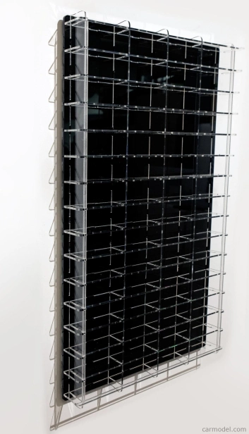 Atlantic Vetrina display box Espositore - Pre 60 Cars 1/64 Lungh.lenght Cm 46.0 X Largh.width Cm 8.0 X Alt.height Cm 78.0 (altezza Utile Tra I Ripiani Cm 4.5 Inner Height Among Shelves) 1:64 Plastic Display