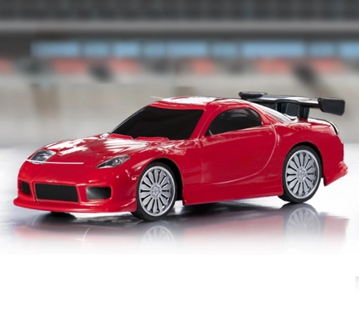 ROZBALENÉ - 1/76 C71 On-Road SPORT RC Car RTR (červená)
