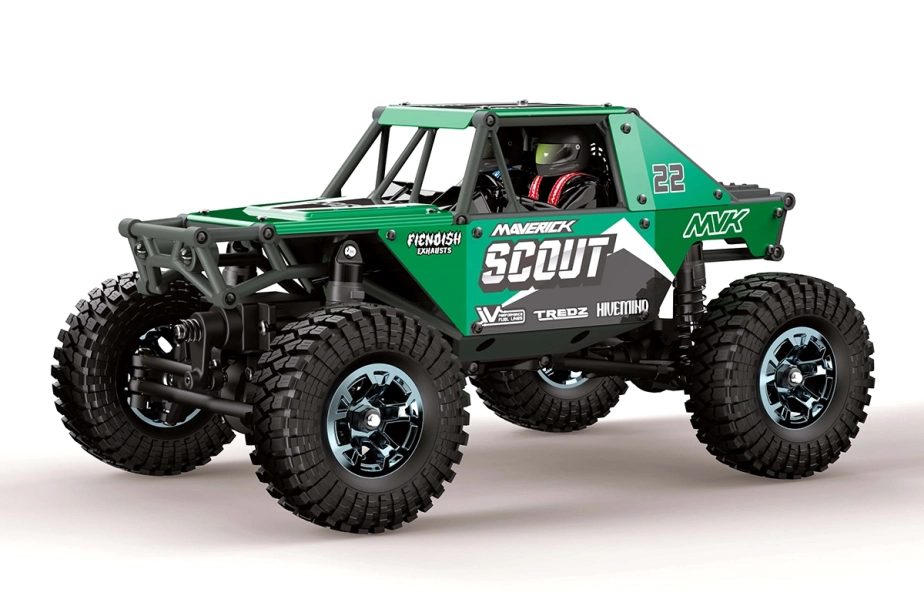 Scout-24 Rock Crawler 1:24 – zelený