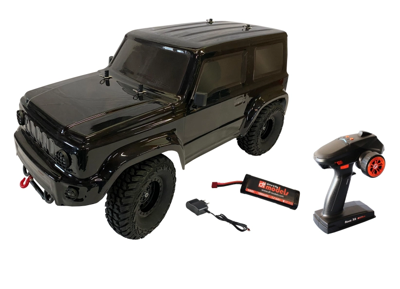 RC auto DF-4S Crawler 2021 JYM Edition, černá