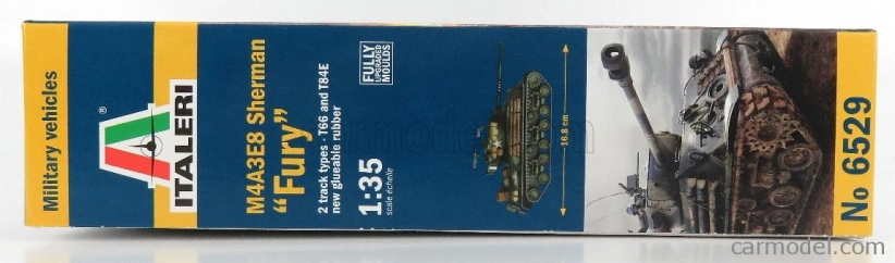 Italeri American locomotive co. M4a3e8 Sherman Tank Military 1944 1:35 /
