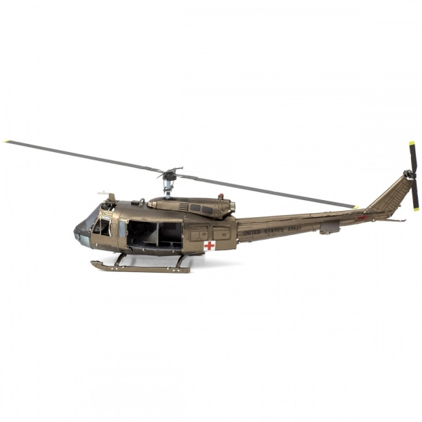 Oceľová stavebnica helikoptéra UH1 Huey