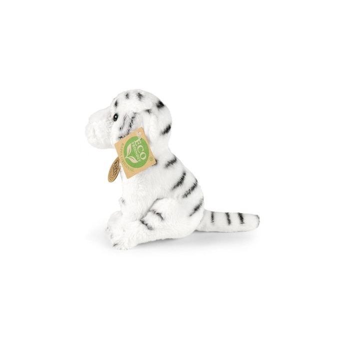 Rappa Plyšový tiger biely sediaci 15 cm ECO-FRIENDLY