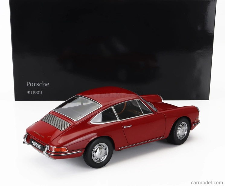 Kyosho Porsche 911 901 Coupe 1964 1:18 Značka Červená